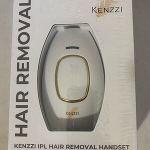 KENZZI IPL Hair Removal Handset w/Age Spot Reduction & Acne Attachments